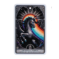 Obraz premium Crystal Unicorn Tarot Card Sublimation
