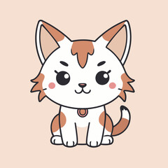 Cute Lynx vector illustration for little ones' bedtime routines