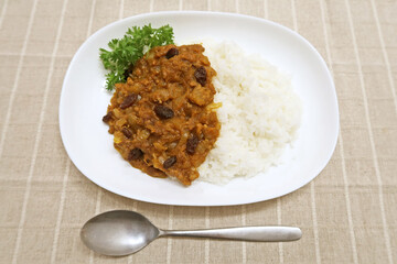 ドライカレー　写真