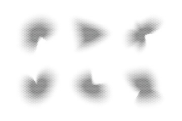 Halftone Star Pattern, Reprographic Technique for Simulating Background Set Minimal Style Dynamic Wallpaper