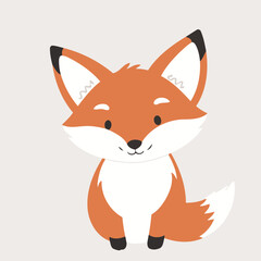 Obraz premium Vector illustration of a lovable Animal for children's picture books