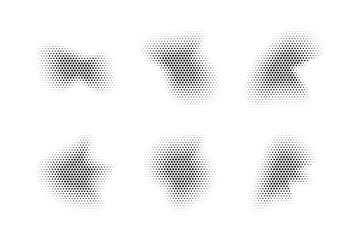 Halftone Star Pattern, Reprographic Technique for Simulating Background Set Minimal Style Dynamic Wallpaper