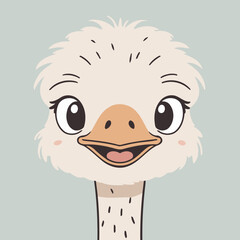 Cute vector illustration of a Animal for youngsters' picture books