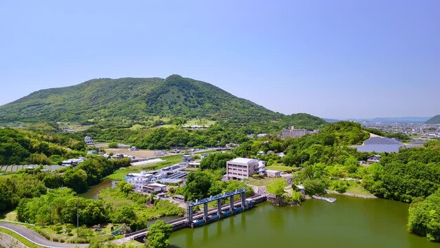 香川県のバス釣りの名所の府中湖
