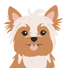 Cute Dog for children vector illustration