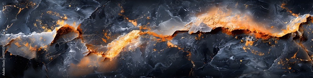 Aufkleber captivating black marble texture with dynamic swirls and striking contrasts for sophisticated design