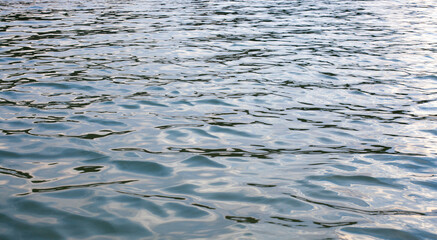 Water surface with ripples