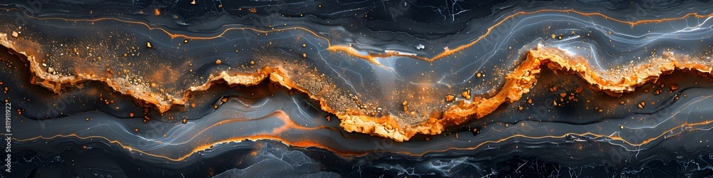 Aufkleber the captivating elegance of monochrome marble textures:exquisite abstract patterns and fluid swirls 