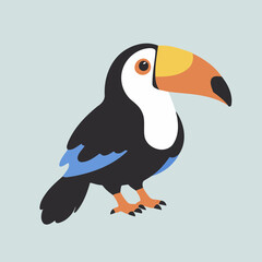 Cute Animal vector illustration for children