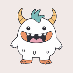 Cute Monster for children vector illustration