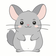 Cute Animal for toddlers' playful adventures vector illustration