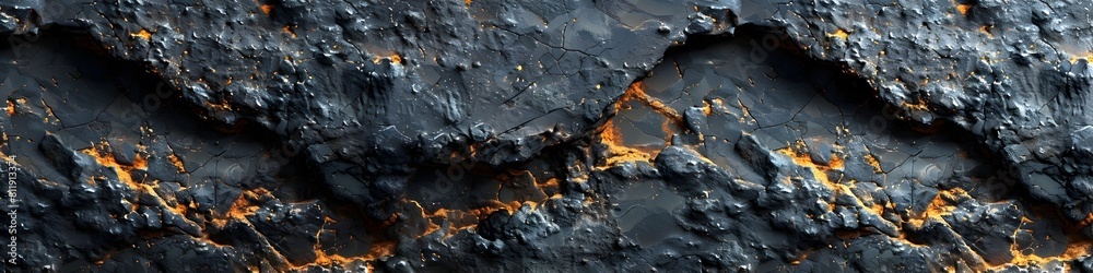 Aufkleber Mesmerizing Black Marble Texture with Intricate Patterns and Dramatic Shadows,Ideal for Architectural,Interior,or Premium Brand Designs