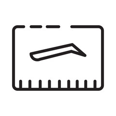 Beauty Cosmetic Eyebrow Line Icon