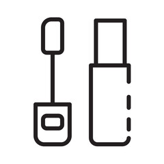 Gloss Lip Liquid Line Icon