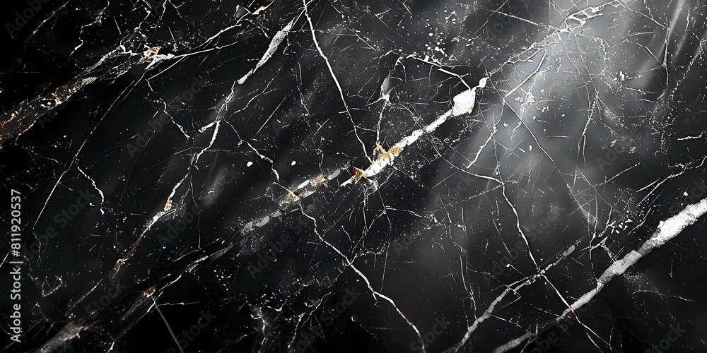Aufkleber mesmerizing monochrome marble backdrop - elegant and sophisticated natural stone texture