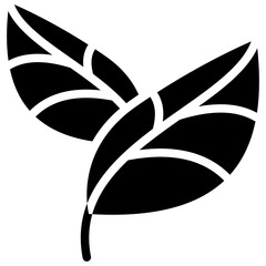 leaf solid icon