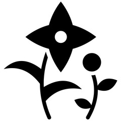 foliage solid icon
