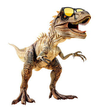 The Albertosaurus dinosaur was a bipedal predator that stood 30 feet tall