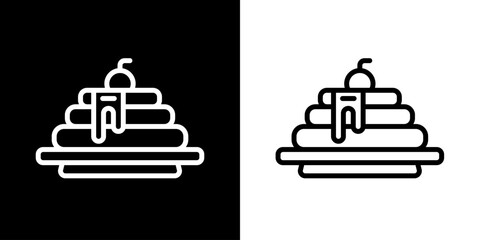 Cooking icon. Cook. Food icon. Cooking utensil icon. Kitchen tool icon. Black icon. Silhouette icon.
