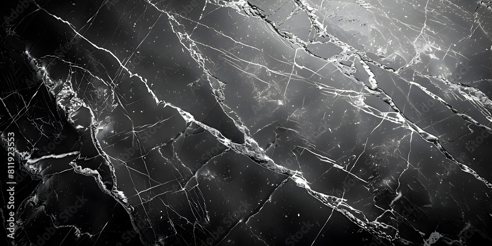 Poster captivating monochrome marble texture backdrop for sophisticated designs and branding