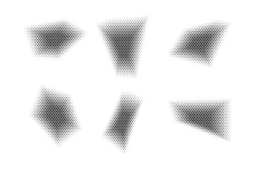  Halftone Hexagon Pattern, Reprographic Technique for Simulating Background Set Minimal Style Dynamic Wallpaper