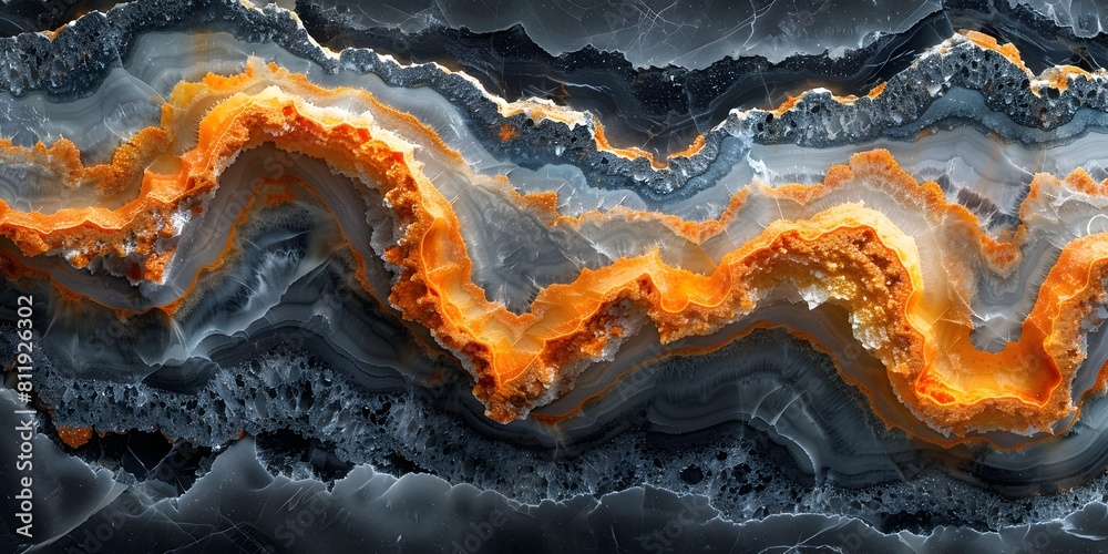 Poster mesmerizing marble masterpiece:captivating swirls of fiery hues and ethereal elegance in a dynamic d