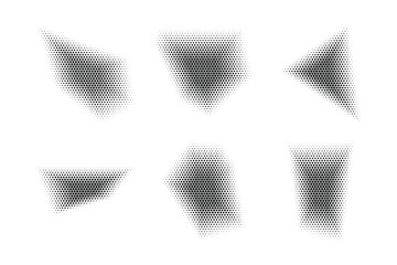  Halftone Hexagon Pattern, Reprographic Technique for Simulating Background Set Minimal Style Dynamic Wallpaper