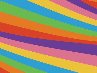 LGBTQ Pride Rainbow Background. LGBTQIA+ Gay Pride Rainbow Flag Background.