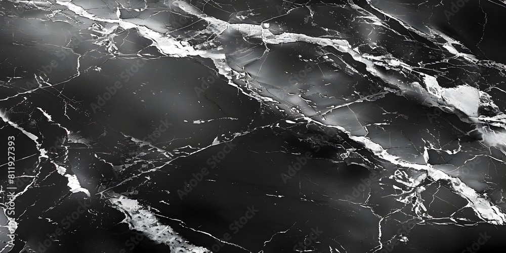 Aufkleber captivating monochrome marble backdrop with dynamic textures and dramatic contrasts