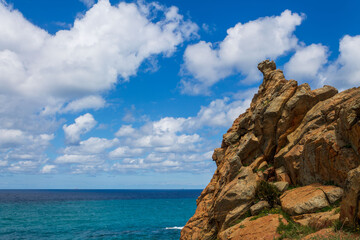 Fototapeta premium rock and sky Marocco
