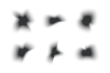 Halftone Hexagon Pattern, Reprographic Technique for Simulating Background Set Minimal Style Dynamic Wallpaper