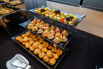 Expansive Catering Setup for a Large Event