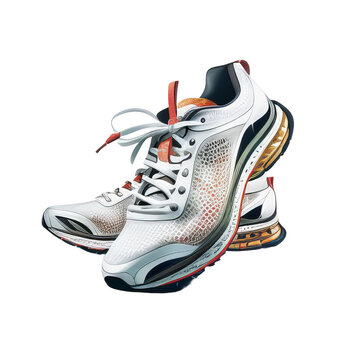 shoes isolated on white background