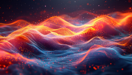 Smoothly Flowing Gradient Background with Vibrant Colors
