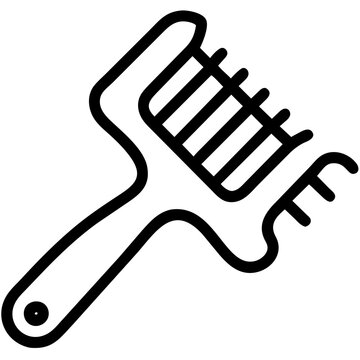 recommend clip art: comb Outline Icons