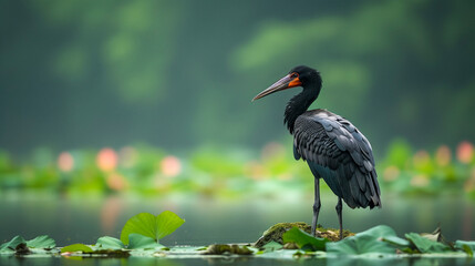 Fototapeta premium Black Stork