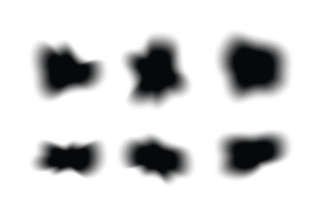 Halftone Hexagon Pattern, Reprographic Technique for Simulating Background Set Minimal Style Dynamic Wallpaper