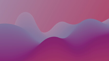 Purple wavy gradient background. blurred background. Background for web cover, presentation, banner, poster.