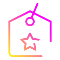 Fototapeta premium Tag icon