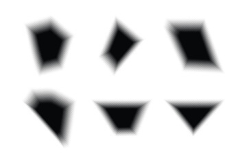 Halftone Hexagon Pattern, Reprographic Technique for Simulating Background Set Minimal Style Dynamic Wallpaper