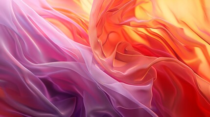 Obraz premium Abstract Backgrounds: Harmonic Waves of Colorful Motion