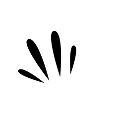 Handwritten awareness line, attention mark