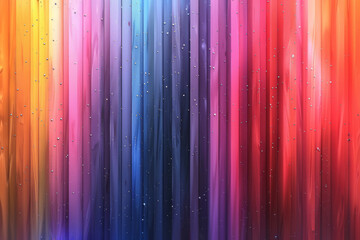 Vibrant Spectrum: Abstract Gradient Stripes