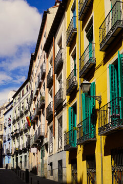 Lavapies neighborhood, Madrid, a melting pot of cultures and traditions. One of the most traditional and multicultural neighborhoods in Madrid