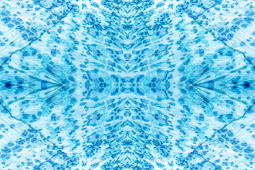 Tie Dye Texture. Seamless Tie Dye Pattern. Sea
