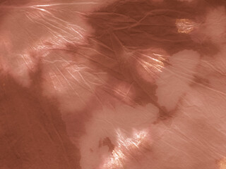 Beige Dirty Art Element. Brushed Splatter Shape.