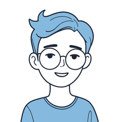 Vector illustration of a charming Character for toddlers' learning adventures