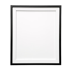 blank photo frame isolated