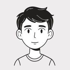 Cute vector illustration of a Character for toddlers' playful adventures