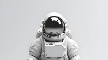 Astronaut Icon Space 3d
